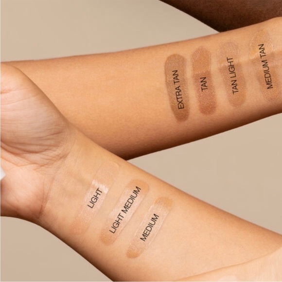 Glowish by Huda Beauty Multidew Skin Tint 05 Medium New in Box - Picture 6 of 7